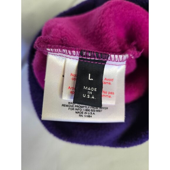 Patagonia Vintage Synchilla Polar Fleece Beanie Cap Size Large - Picture 4 of 5